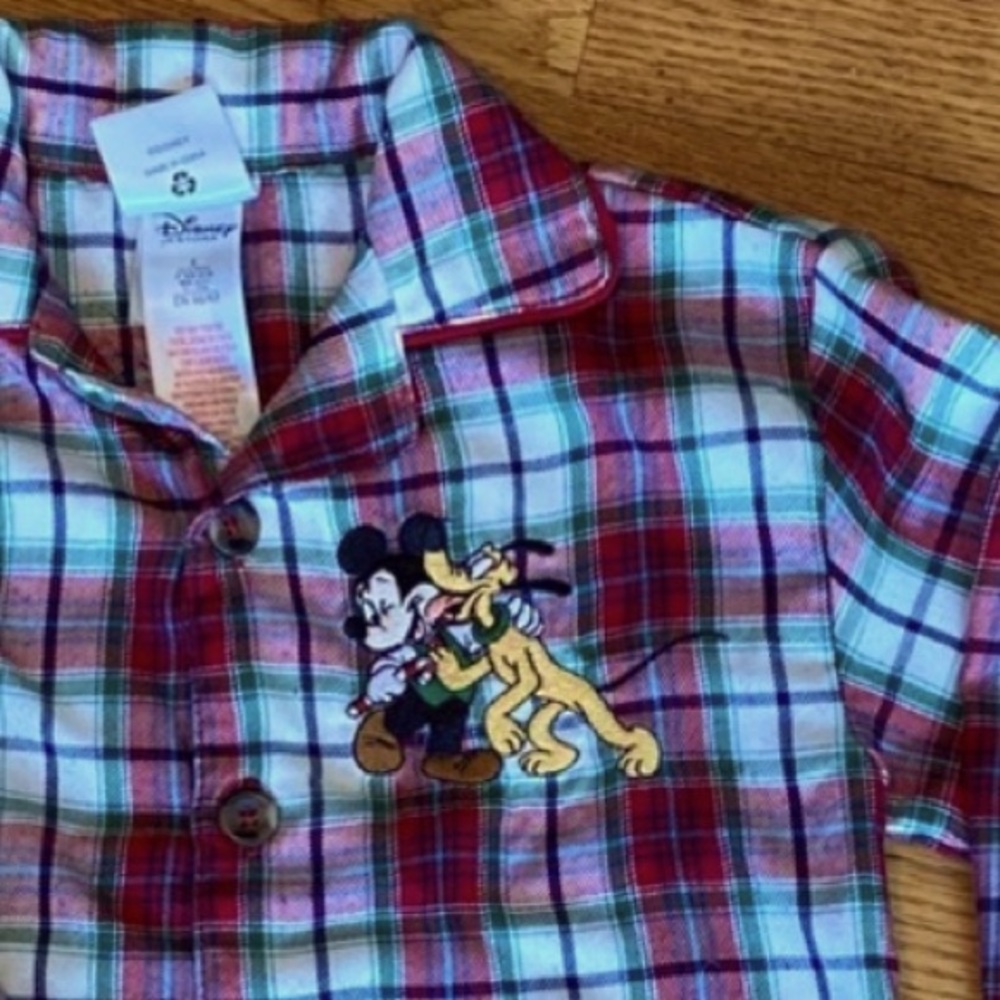 Disney Mickey Christmas Pajamas, 2/3T